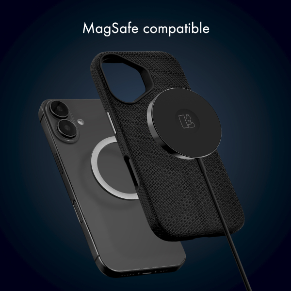 My Style Magsafe Tough Case For Apple Iphone 16 Pro Black - Afbeelding 3