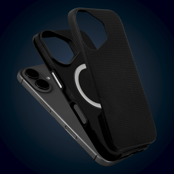 My Style Magsafe Tough Case For Apple Iphone 16 Pro Black - Afbeelding 6