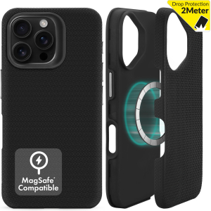 My Style Magsafe Tough Case For Apple Iphone 16 Pro Max Black