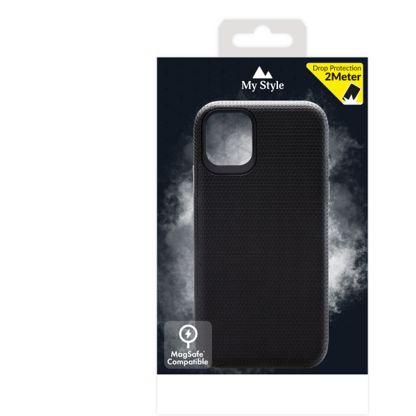 My Style Magsafe Tough Case For Samsung Galaxy S24 5G/S25 5G Black - Afbeelding 10