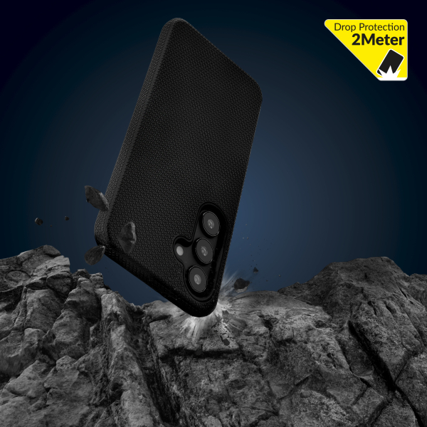 My Style Magsafe Tough Case For Samsung Galaxy S24 5G/S25 5G Black - Afbeelding 4