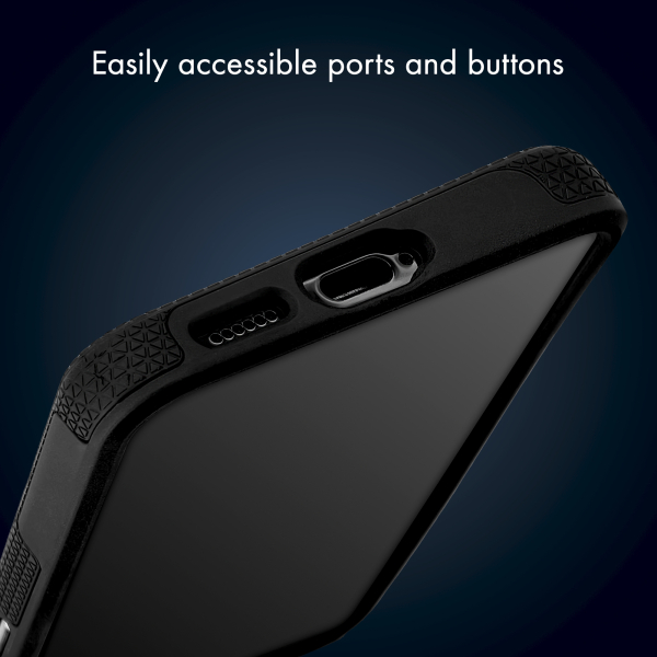 My Style Magsafe Tough Case For Samsung Galaxy S24 5G/S25 5G Black - Afbeelding 7