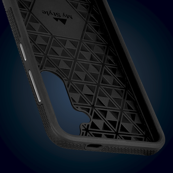 My Style Magsafe Tough Case For Samsung Galaxy S24 5G/S25 5G Black - Afbeelding 8