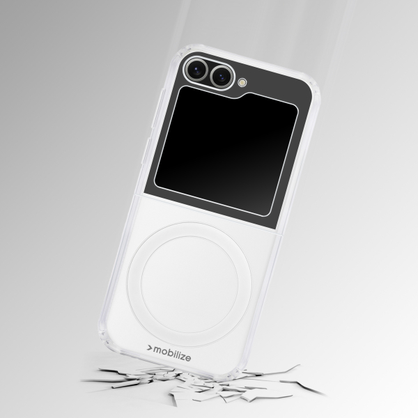 Mobilize Magsafe Compatible Naked Protection Case For Samsung Galaxy Z Flip7 5G Clear - Afbeelding 3