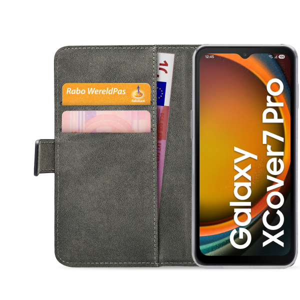 Mobilize Classic Gelly Wallet Book Case Samsung Galaxy Xcover7 Pro 5G Black - Afbeelding 4