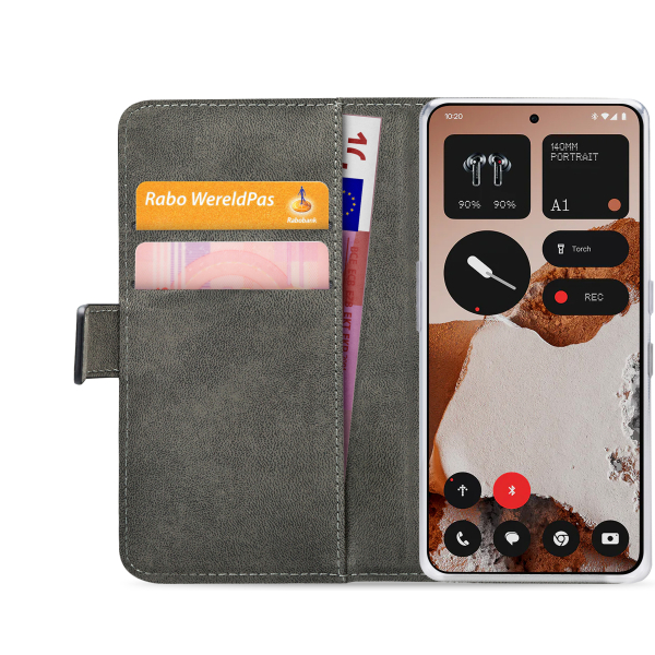 Mobilize Classic Gelly Wallet Book Case Nothing Cmf Phone (2) Pro Black - Afbeelding 4