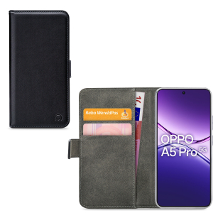 Mobilize Classic Gelly Wallet Book Case Oppo A5 Pro 5G Black