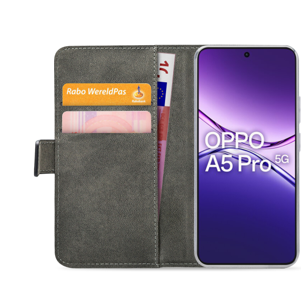 Mobilize Classic Gelly Wallet Book Case Oppo A5 Pro 5G Black - Afbeelding 4