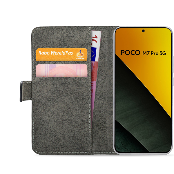 Mobilize Classic Gelly Wallet Book Case Xiaomi Poco M7 Pro 5G Black - Afbeelding 4