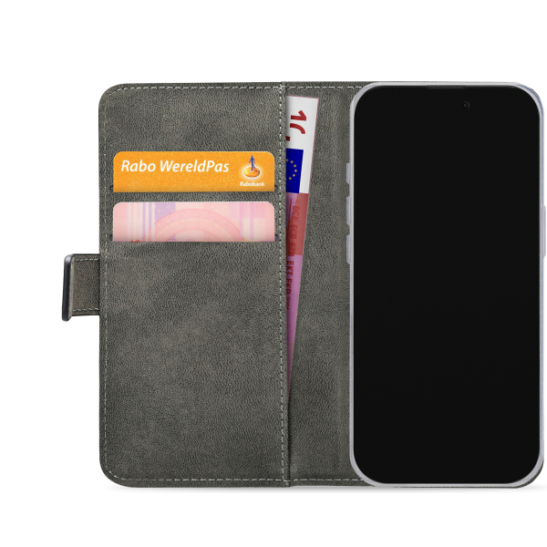 Mobilize Classic Gelly Wallet Book Case Apple Iphone 17 Black - Afbeelding 3