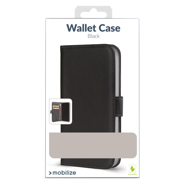 Mobilize Classic Gelly Wallet Book Case Apple Iphone 17 Black - Afbeelding 8