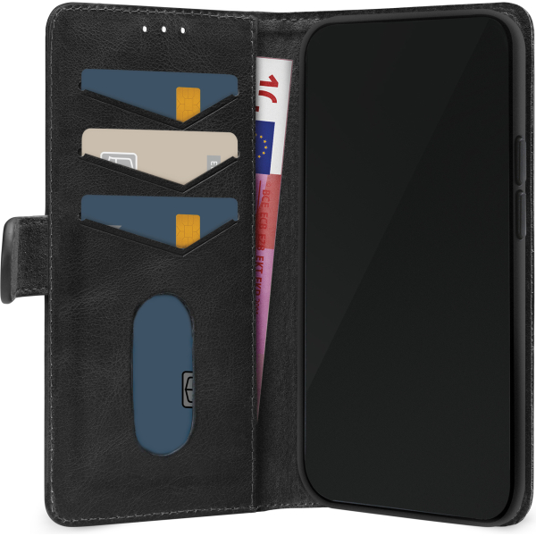 Mobilize Leather Wallet Apple Iphone 17 Air Black - Afbeelding 3