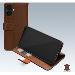 Mobilize Leather Wallet Apple Iphone 17 Brown