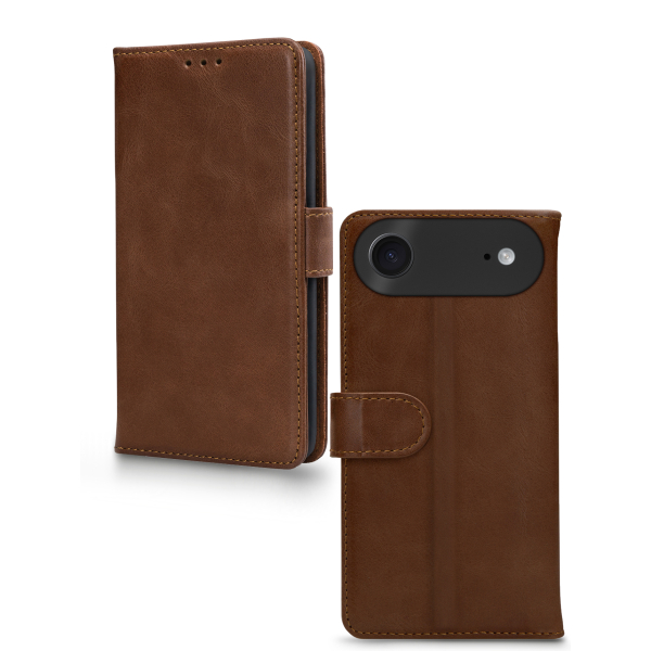 Mobilize Leather Wallet Apple Iphone 17 Air Brown - Afbeelding 2