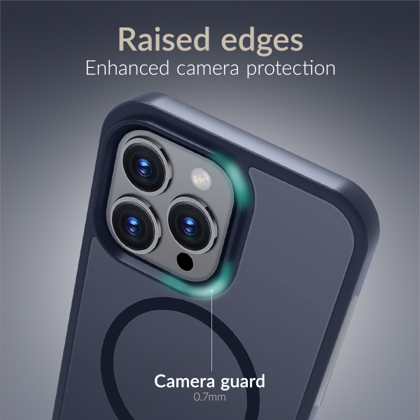 Mobilize Magsafe Compatible Hybrid Pro Case Apple Iphone 17 Pro Max Blue - Afbeelding 6