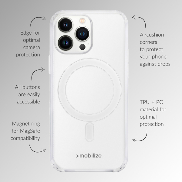 Mobilize Naked Protection Case Apple Iphone 17 Clear - Afbeelding 4