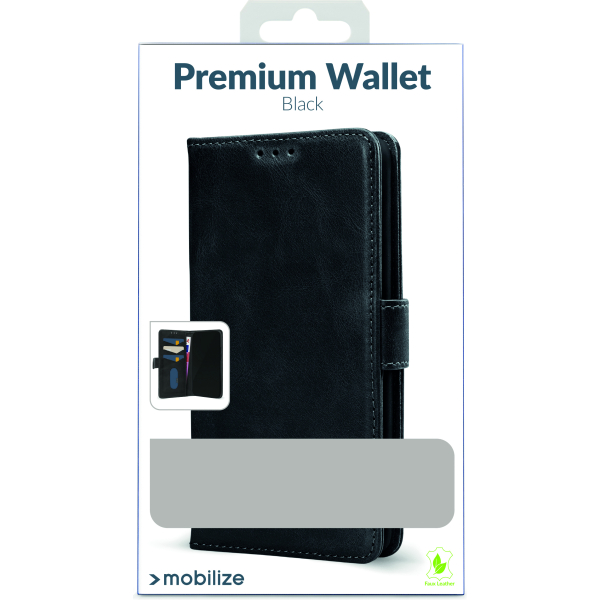 Mobilize Premium Gelly Wallet Book Case Apple Iphone 17 Black - Afbeelding 5