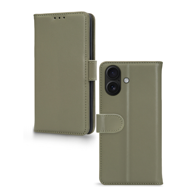Mobilize Premium Gelly Wallet Book Case Apple Iphone 17 Green - Afbeelding 2