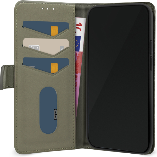 Mobilize Premium Gelly Wallet Book Case Apple Iphone 17 Green - Afbeelding 3