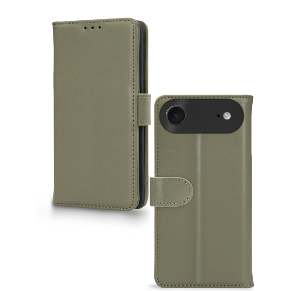 Mobilize Premium Gelly Wallet Book Case Apple Iphone 17 Air Green - Afbeelding 2