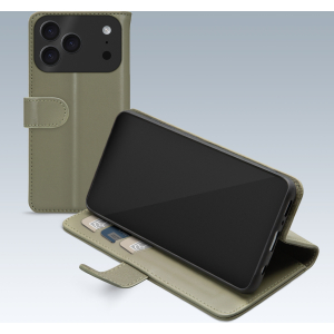 Mobilize Premium Gelly Wallet Book Case Apple Iphone 17 Pro Green