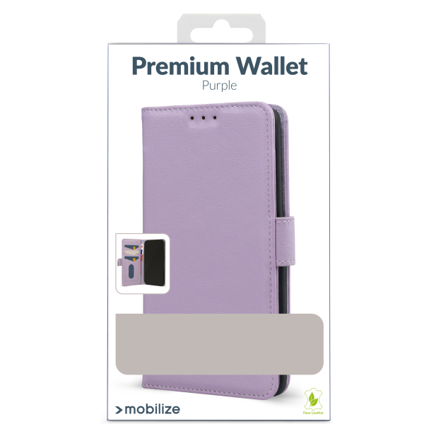 Mobilize Premium Gelly Wallet Book Case Apple Iphone 17 Pro Max Purple - Afbeelding 5