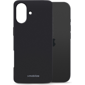 Mobilize Rubber Gelly Case Apple Iphone 17 Matt Black