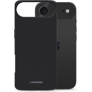 Mobilize Rubber Gelly Case Apple Iphone 17 Air Matt Black