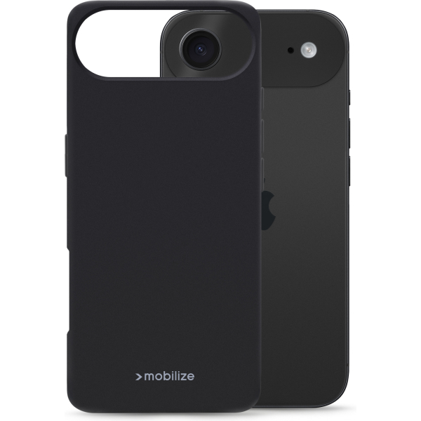 Mobilize Rubber Gelly Case Apple Iphone 17 Air Matt Black