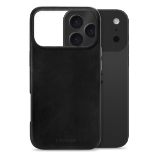 Mobilize Magsafe Compatible Premium Leather Case Apple Iphone 17 Pro Black