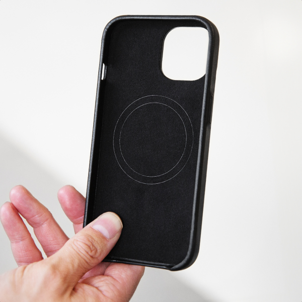 Mobilize Magsafe Compatible Premium Leather Case Apple Iphone 17 Pro Max Black - Afbeelding 8