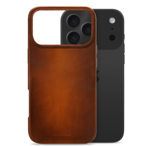 Mobilize Magsafe Compatible Premium Leather Case Apple Iphone 17 Pro Burned Cognac