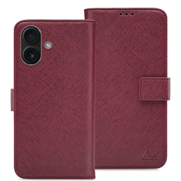My Style Flex Wallet For Apple Iphone 17 Bordeaux