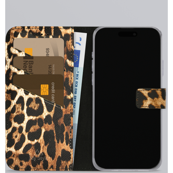 My Style Flex Wallet For Apple Iphone 17 Air Wild Leopard - Afbeelding 2