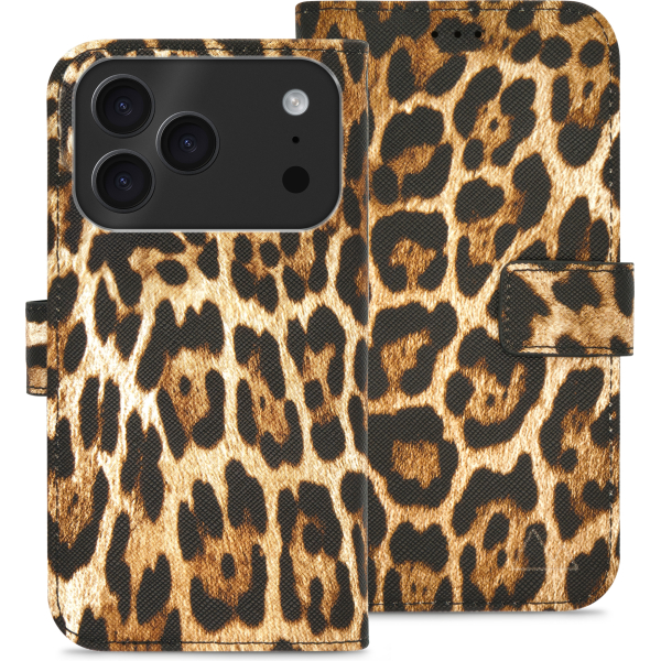 My Style Flex Wallet For Apple Iphone 17 Pro Wild Leopard