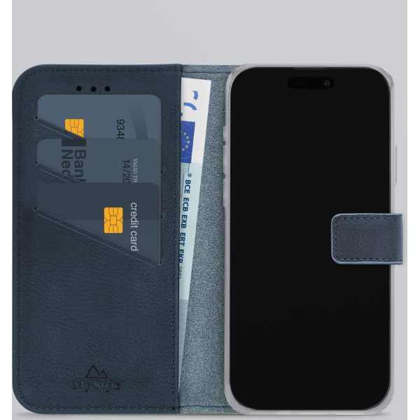 My Style Flex Wallet For Apple Iphone 17 Pro Max Royal Blue - Afbeelding 2