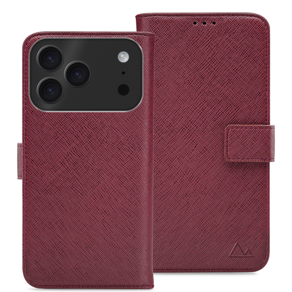 My Style Flex Wallet For Apple Iphone 17 Pro Max Bordeaux