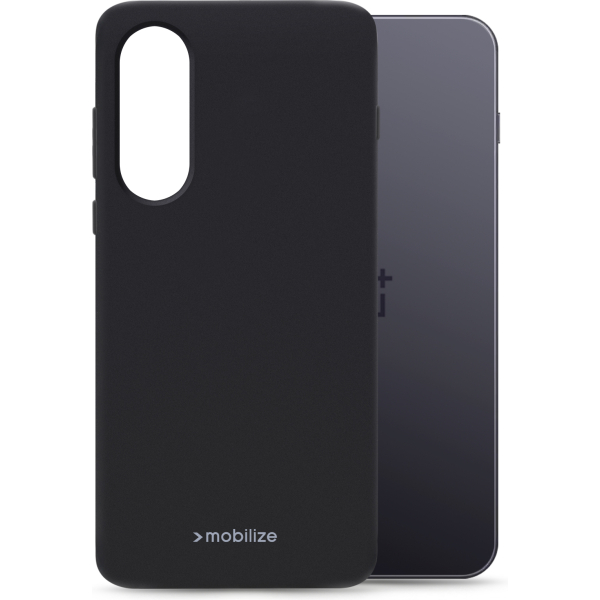 Mobilize Rubber Gelly Case Oneplus Nord 5 Matt Black