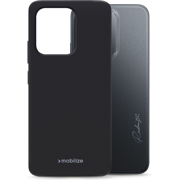 Mobilize Rubber Gelly Case Xiaomi Redmi 15C 4G/5G Matt Black