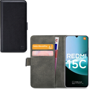 Mobilize Classic Gelly Wallet Book Case Xiaomi Redmi 15C 4G/5G Black
