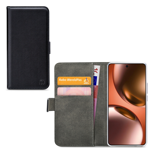Mobilize Classic Gelly Wallet Book Case Realme Gt 7/Gt 7T Black