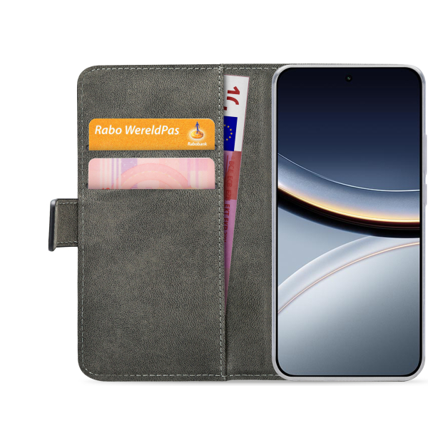 Mobilize Classic Gelly Wallet Book Case Xiaomi Poco F7 Black - Afbeelding 3