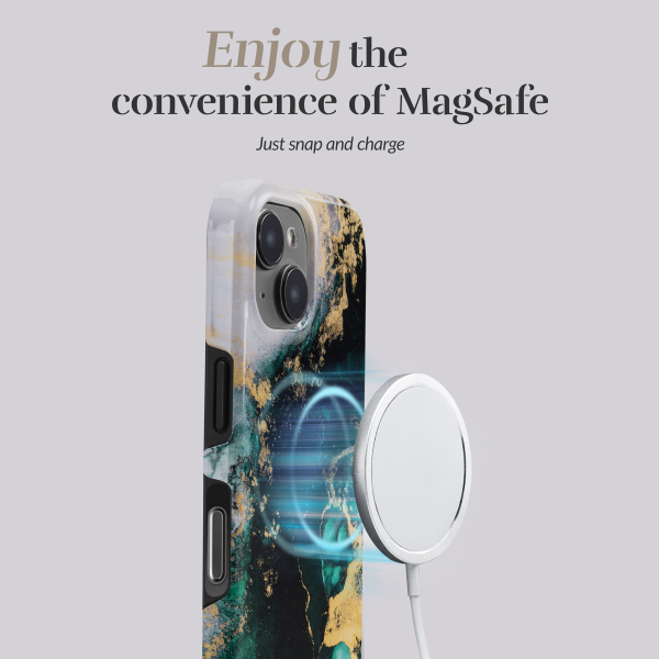 Mio By Mobilize Mio Green Marble Magsafe Compatible For Iphone 17 - Afbeelding 3