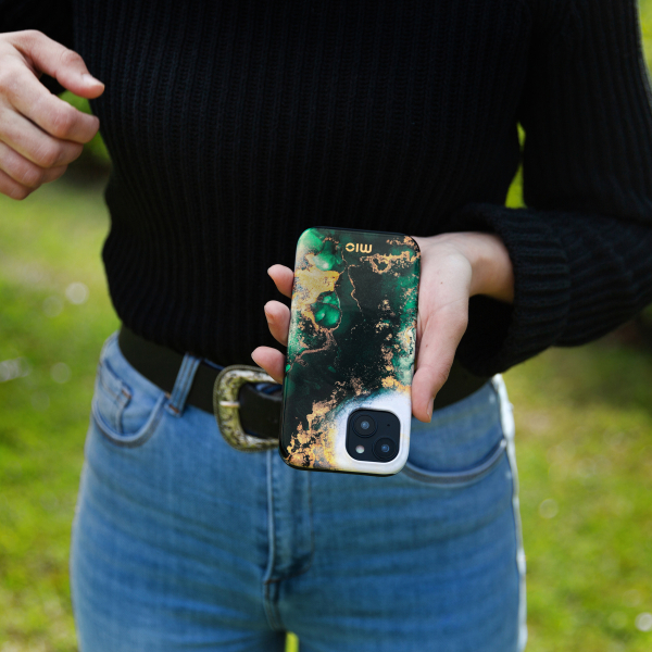 Mio By Mobilize Mio Green Marble Magsafe Compatible For Iphone 17 - Afbeelding 9