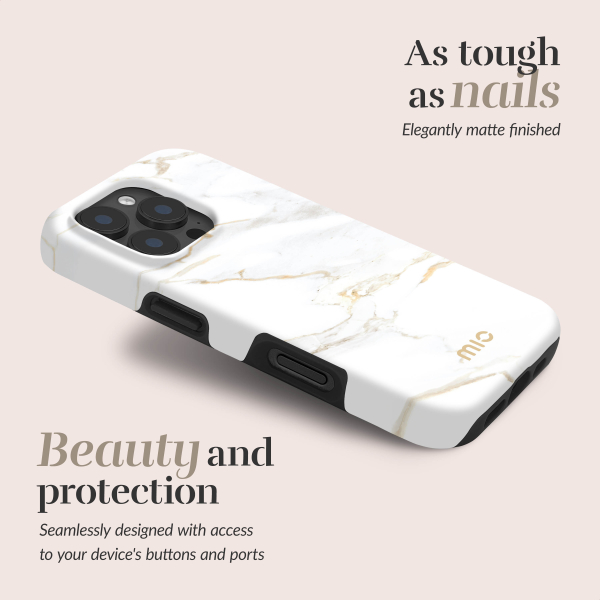Mio By Mobilize Mio White Marble Magsafe Compatible For Iphone 17 Pro - Afbeelding 4