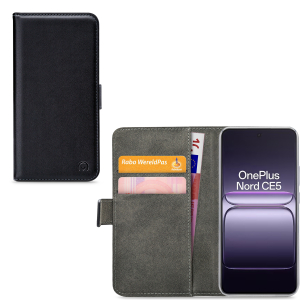 Mobilize Classic Gelly Wallet Book Case Oneplus Nord Ce5 Black