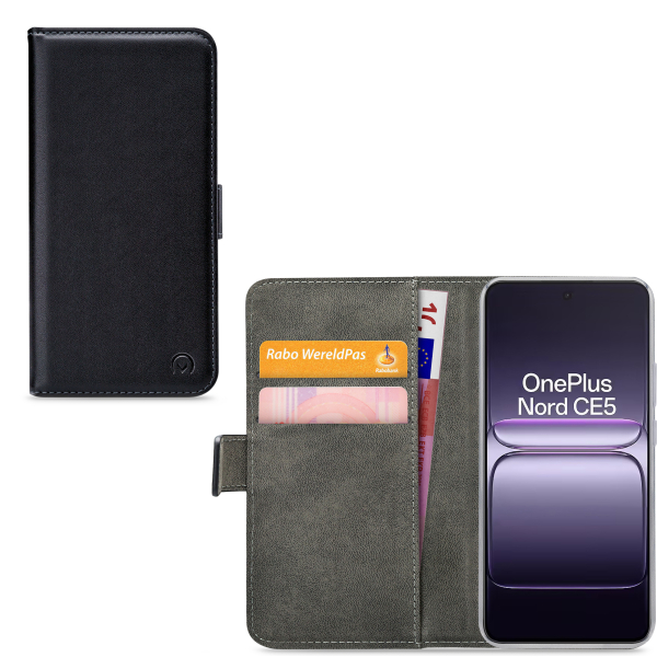 Mobilize Classic Gelly Wallet Book Case Oneplus Nord Ce5 Black