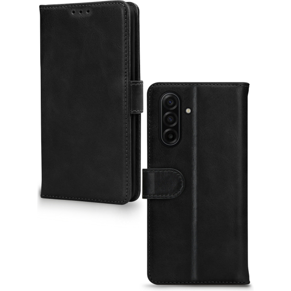 Mobilize Leather Wallet Samsung Galaxy A17 (4G/5G) Black - Afbeelding 2