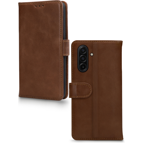 Mobilize Leather Wallet Samsung Galaxy A17 (4G/5G) Brown - Afbeelding 2