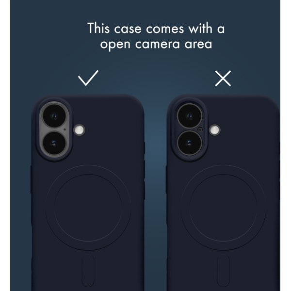 My Style Protective Flex Magsafe Compatible Case For Samsung Galaxy A17 5G Midnight Blue - Afbeelding 4